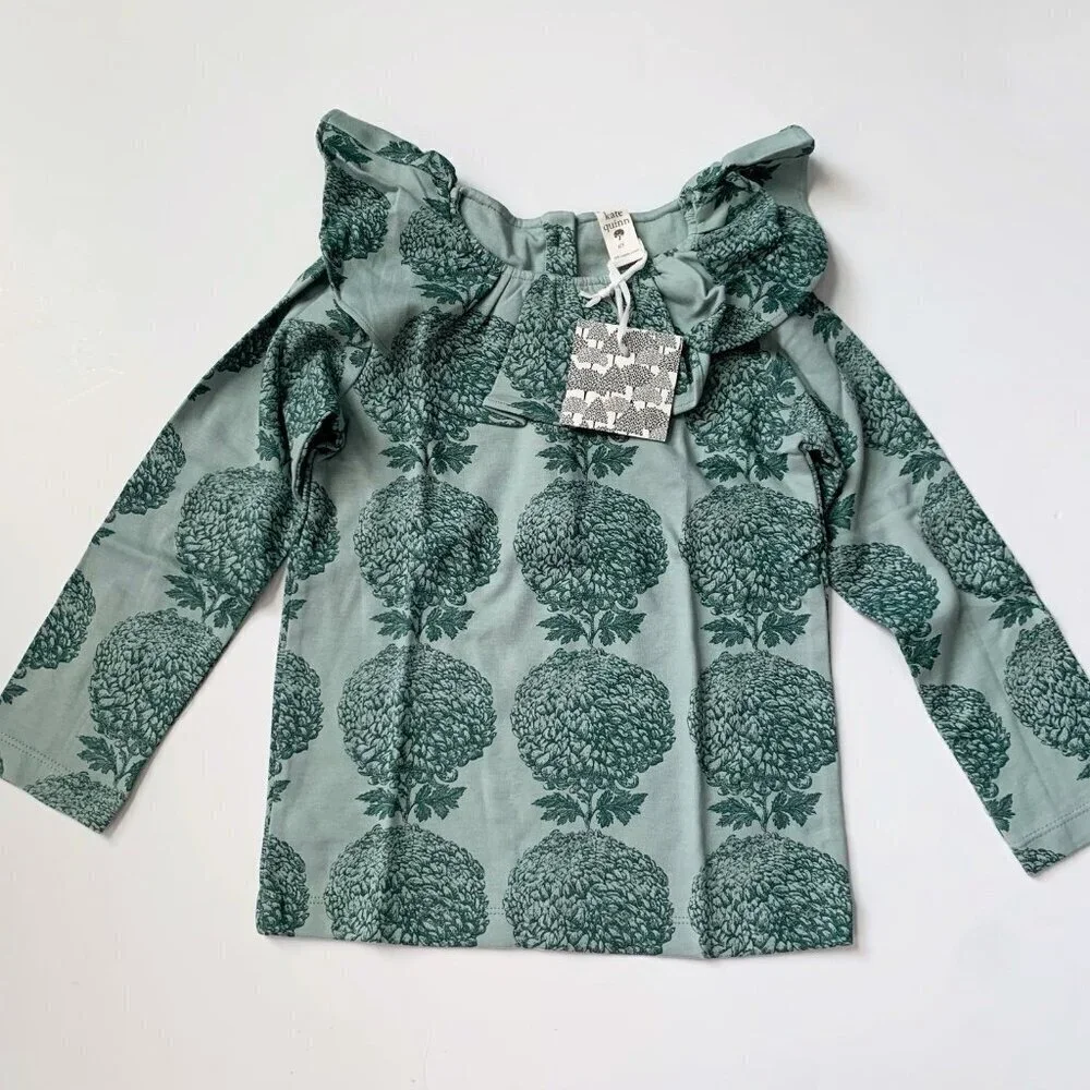 NWT Kate Quinn Organics Girl Top 6 years